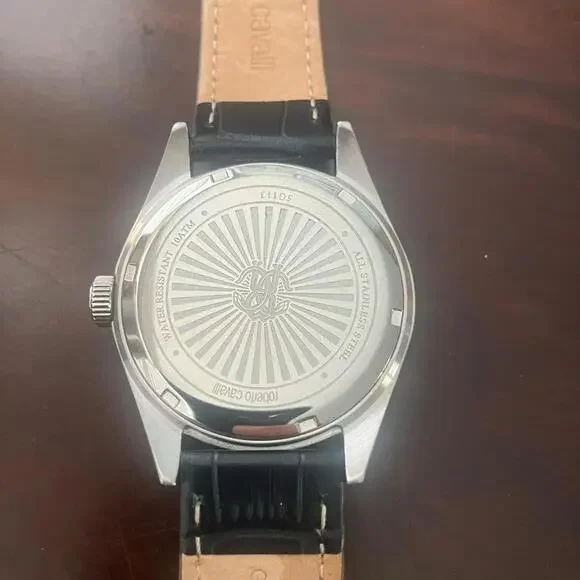 Rare Roberto Cavalli 5G113 Silver and Black Men's 40mm Watch